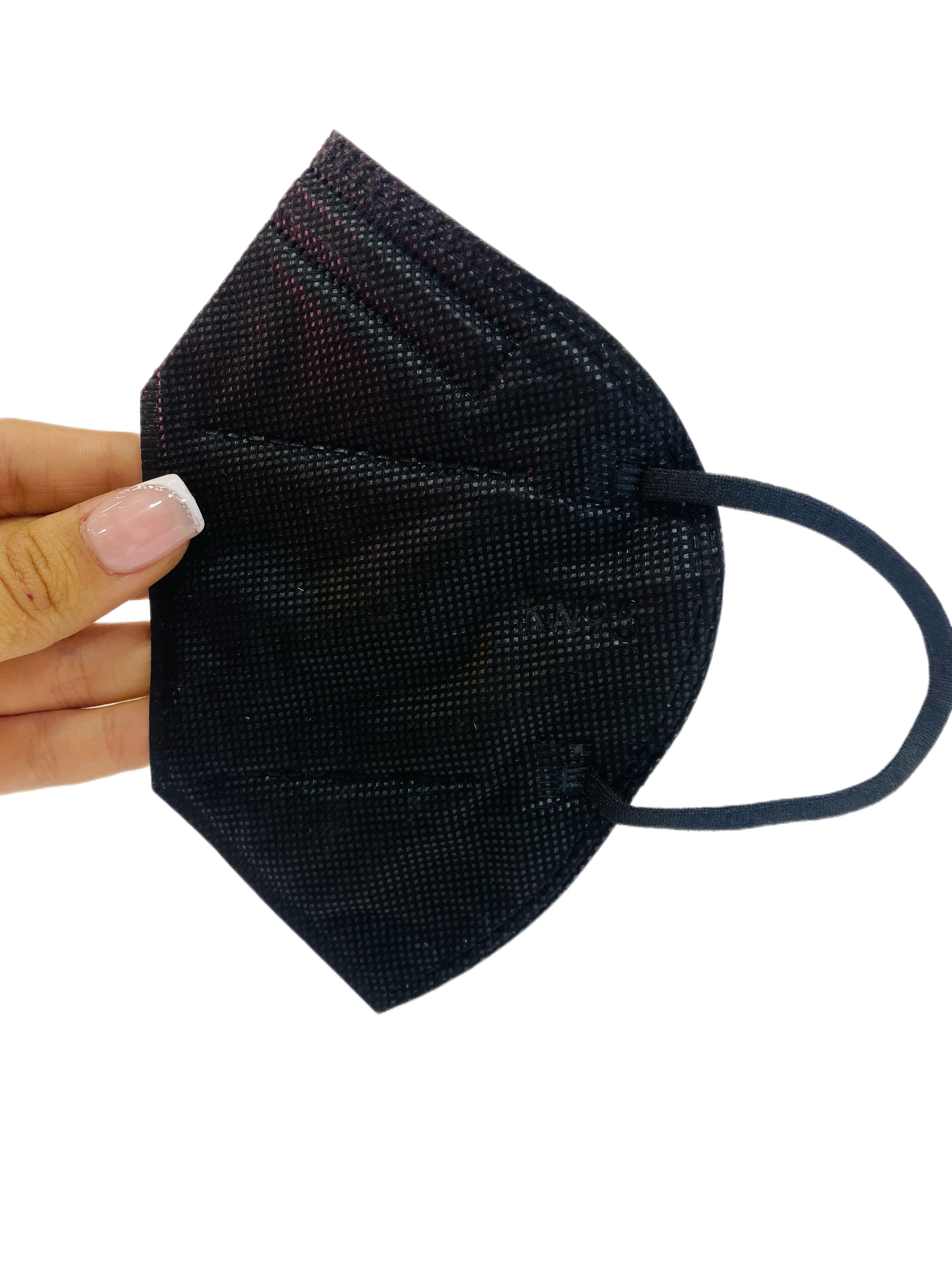 TAPABOCAS NEGRO KN95 (10) TAPABOCAS NEGRO KN95 (10)
